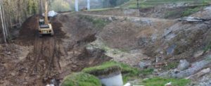 Inicio de los trabajos para la adecuación del entorno del Tanatorio Río Cabo en Torrelavega, Cantabria