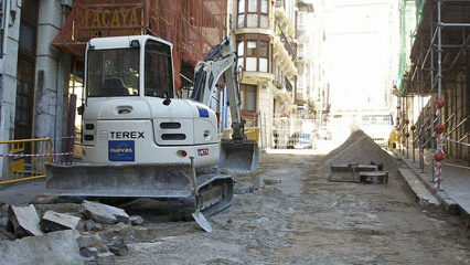 Obras Calle Rubio Santander1 cantabria