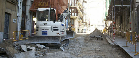 Obras Calle Rubio Santander1 cantabria