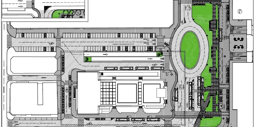 Plaza estaciones Santander Comienzan las obras en la Plaza de las Estaciones de Santander cantabria