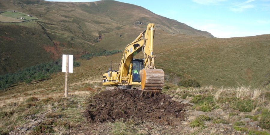 Adecuación de pista de accesos Parque Eólico Portillo de la Sia