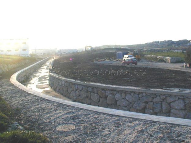 Encauzamiento del canal de San Román