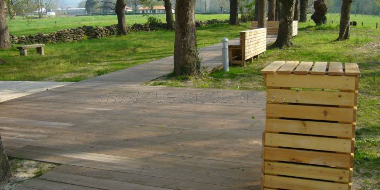 Acondicionamiento del parque El Robledal en Villacarriedo