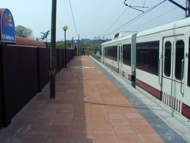 Rehabilitación de andén en la parada "Altamira" de la Red de F.E.V.E