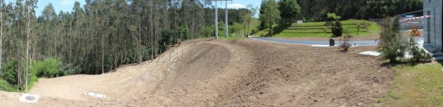 Adecuación del entorno del Tanatorio Río Cabo en Torrelavega