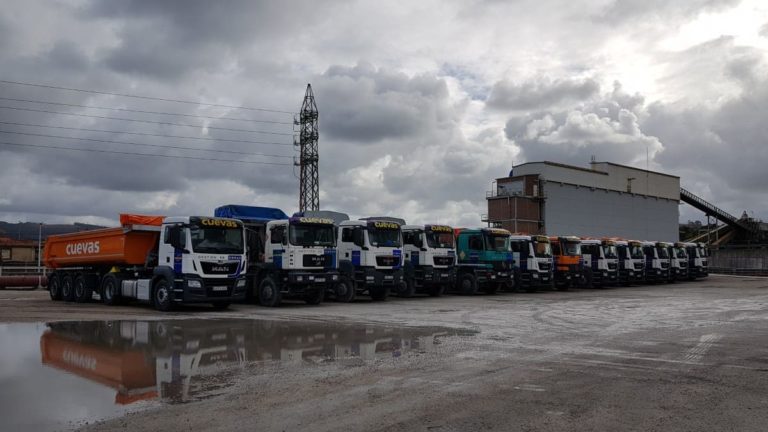 Somos profesionales en transporte de mercancías en Cantabria cuevas obras