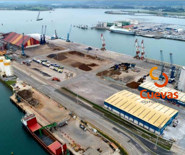 Obras en el puerto de Santander